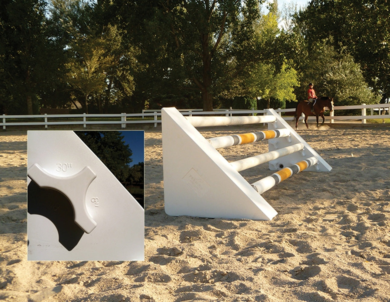 Burlingham Sports Easy Glide Cavaletti Jump