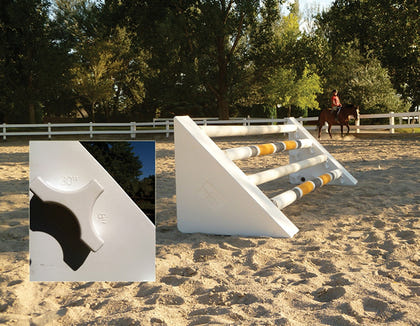 Burlingham Sports Easy Glide Cavaletti Jump