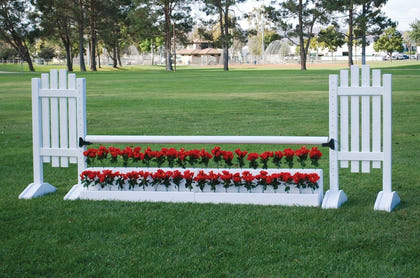 Burlingham Sports Picket 5 Ft Solid Color Jump Standards