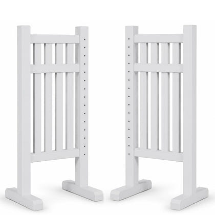 Burlingham Sports Vertical Slat Solid Color 5 Ft Jump Standards