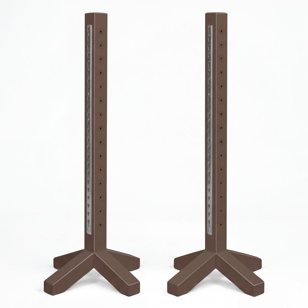 Burlingham Sports Schooling Standards 5 Ft - Metal Keyhole Tracks
