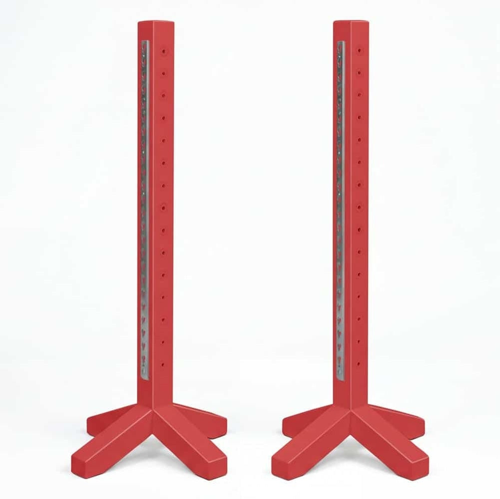 Burlingham Sports Schooling Standards 5 Ft - Metal Keyhole Tracks