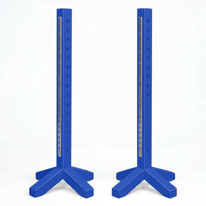 Burlingham Sports Schooling Standards 5 Ft - Metal Keyhole Tracks