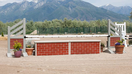 Burlingham Sports Red Brick Wall - Sold in Pairs