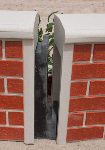 Burlingham Sports Red Brick Wall - Sold in Pairs