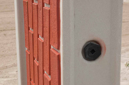 Burlingham Sports Red Brick Wall - Sold in Pairs