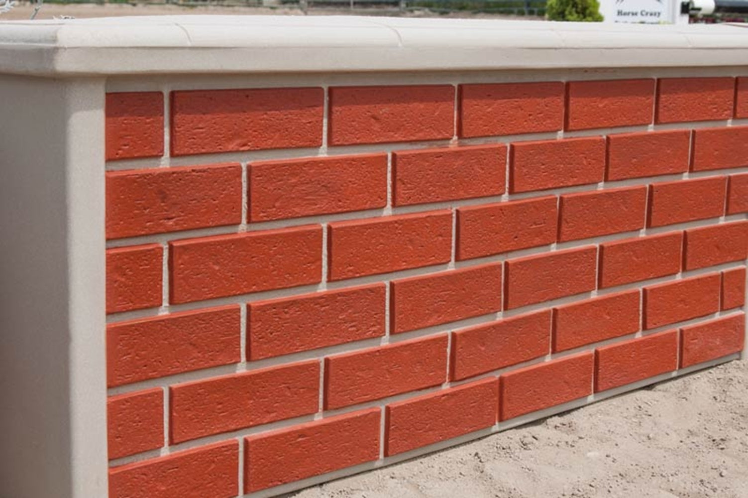 Burlingham Sports Red Brick Wall - Sold in Pairs