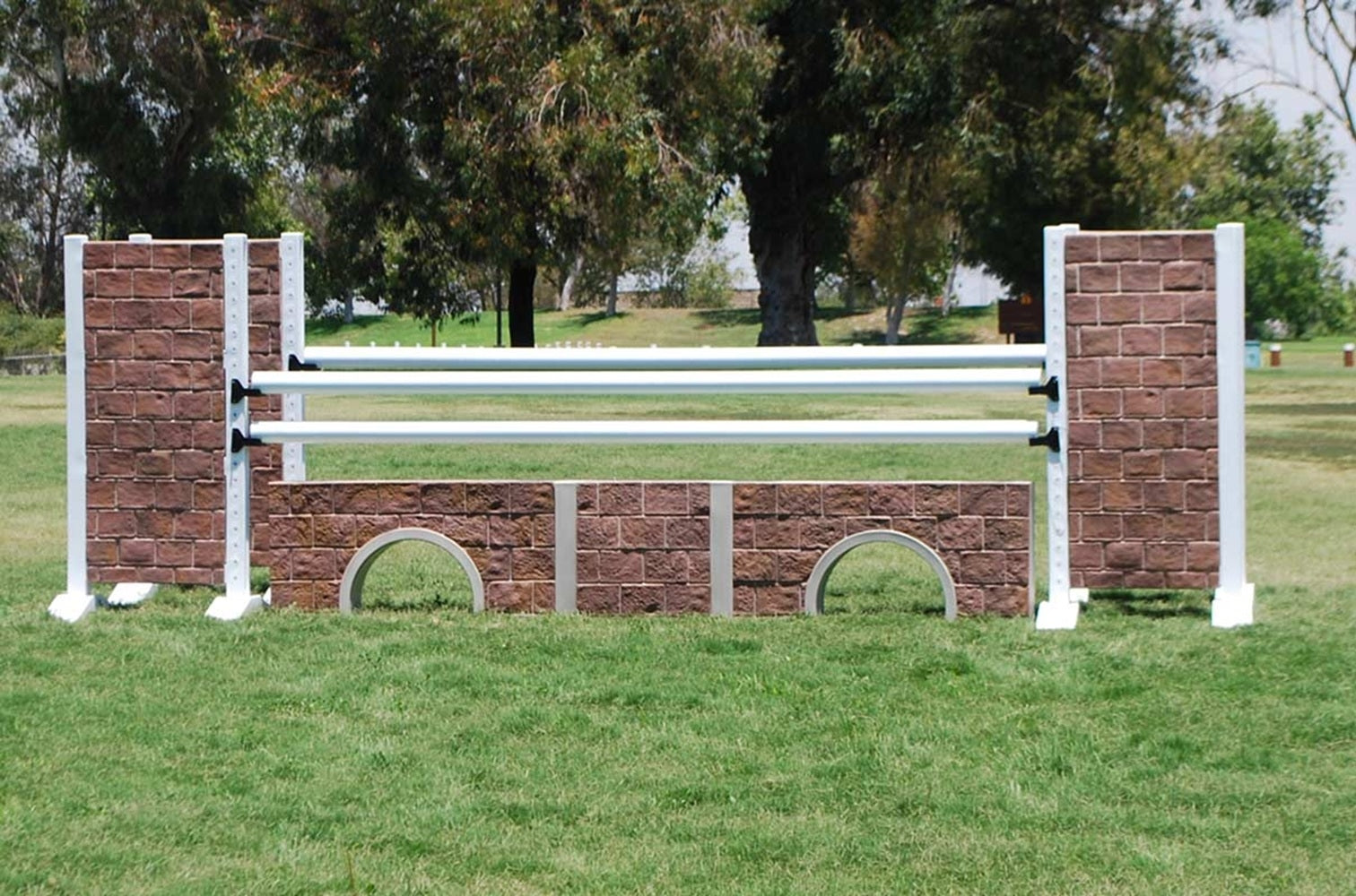 Burlingham Sports Stone Culvert Wall - Set of 2