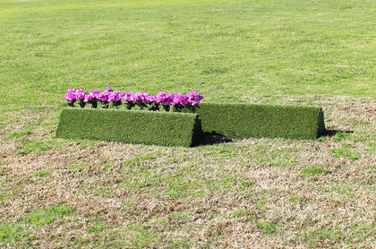 Burlingham Sports Turf Triangle Flower Box
