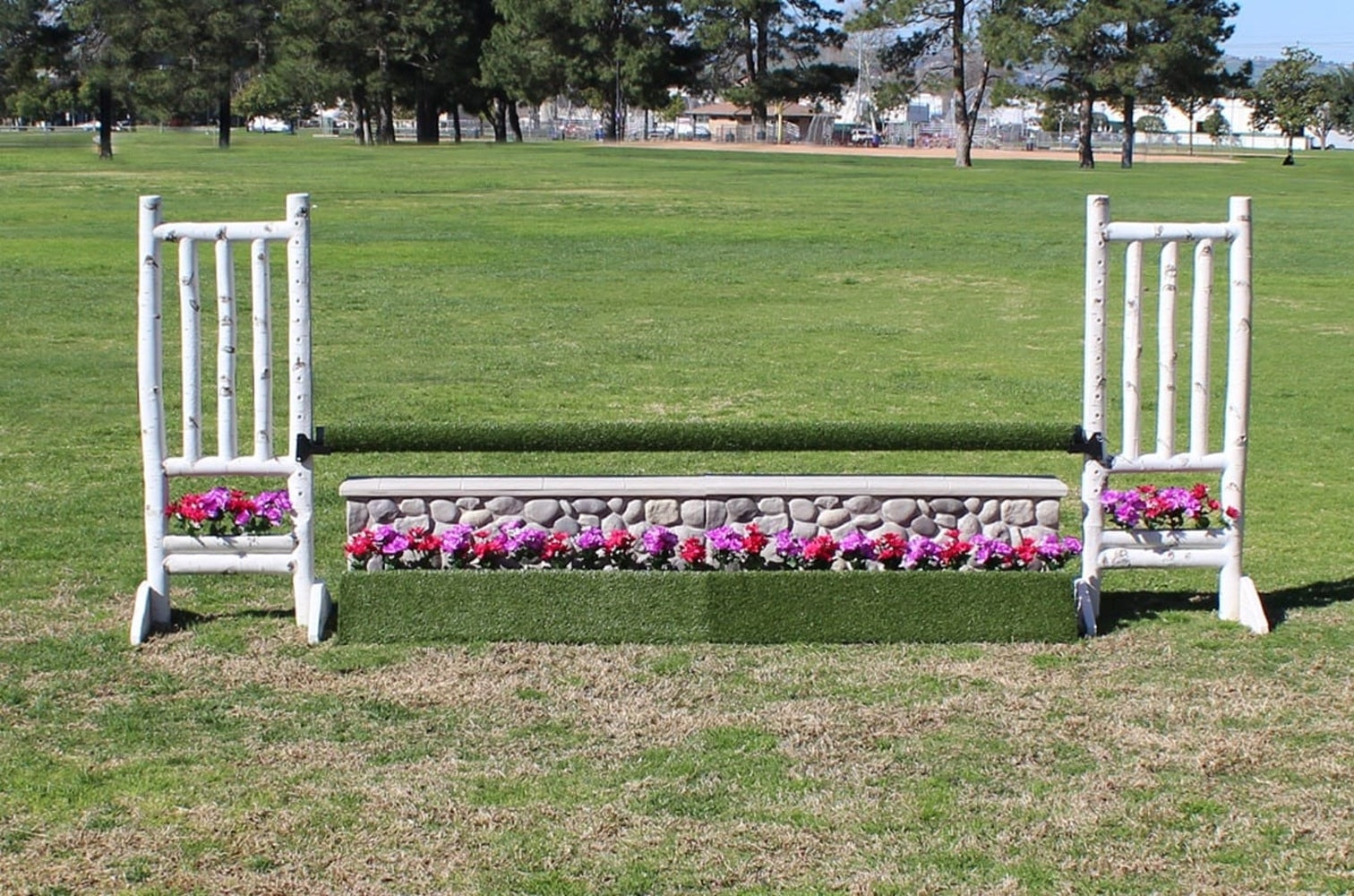 Burlingham Sports 10 Ft Natures Jump Poles - Set of 4