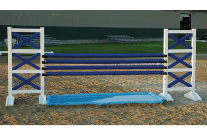 Burlingham Sports Solid Color Jump Poles - Set of 4