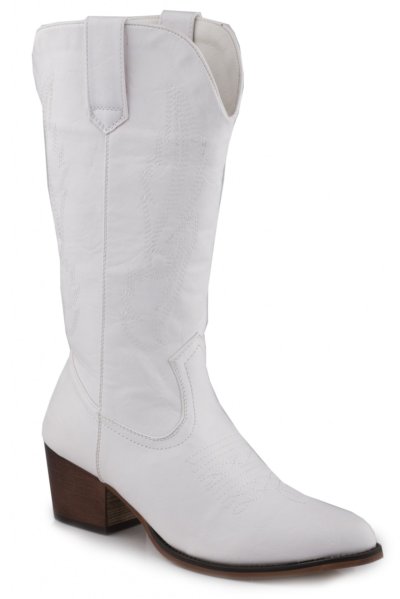 Roper Ladies Smooth Faux Leather Boots