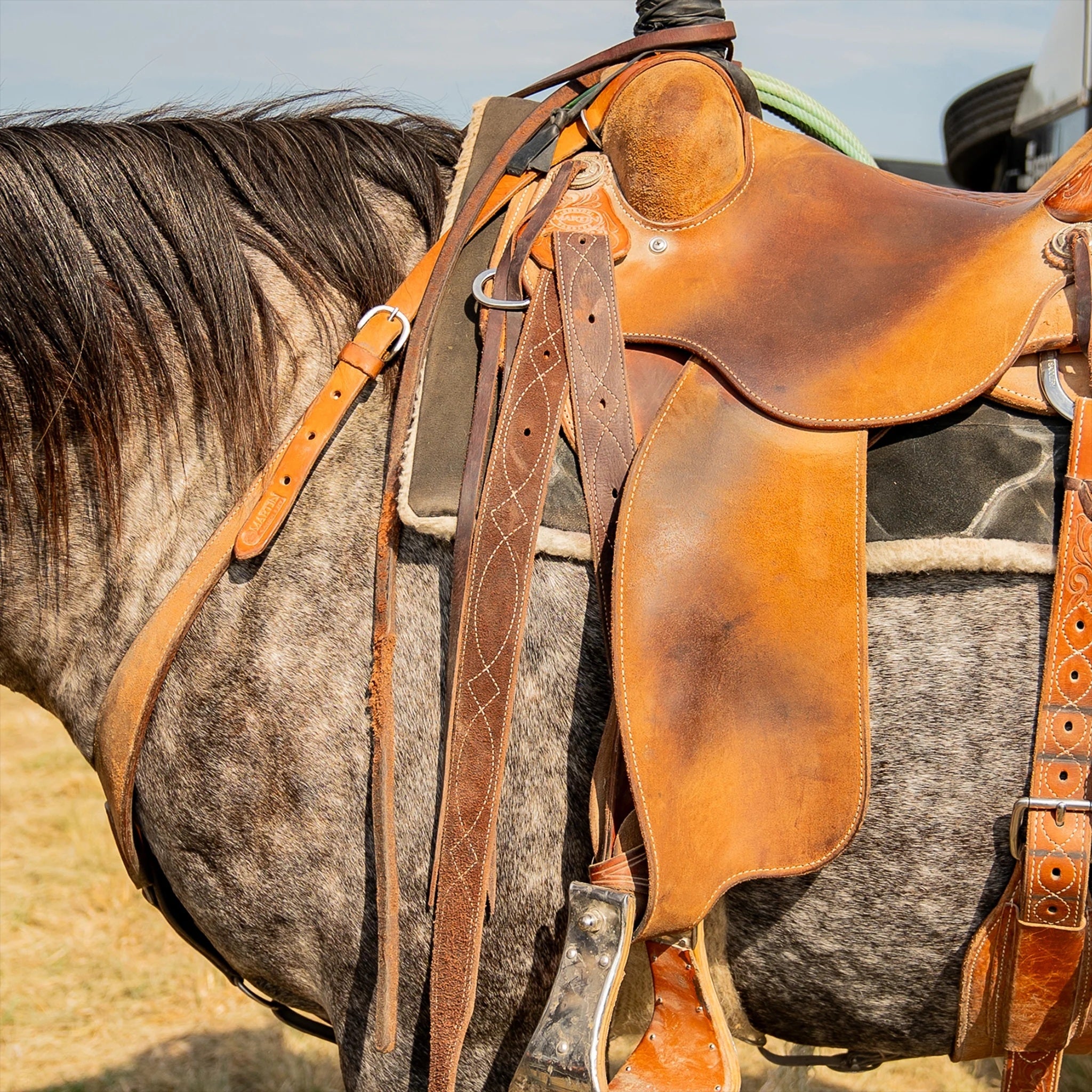 Martin Saddlery Long Stitched Strap