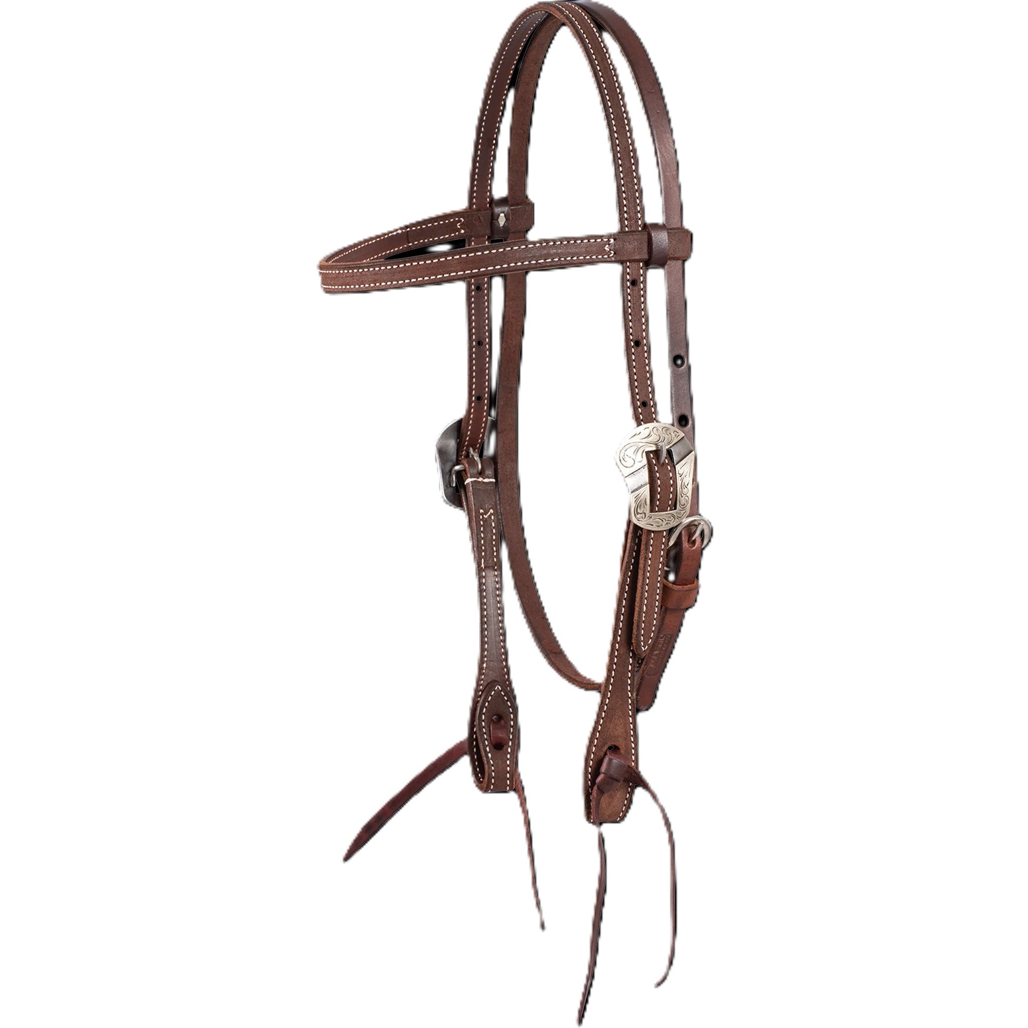 Martin Saddlery 5/8" Browband Headstall with Salinas Buckle and Latigo Ties