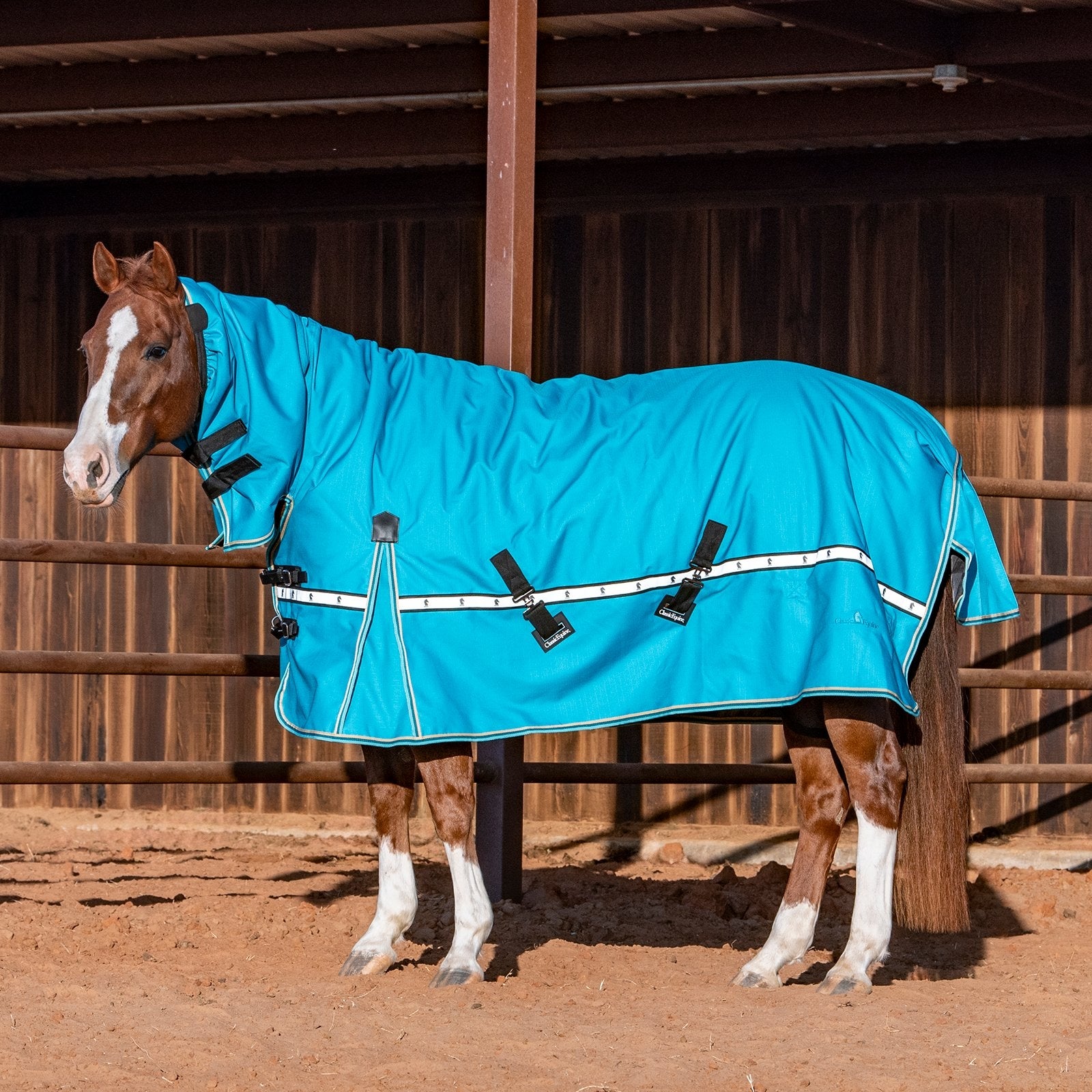 Classic Equine 10K Cross Trainer 300g Hooded Winter Blanket