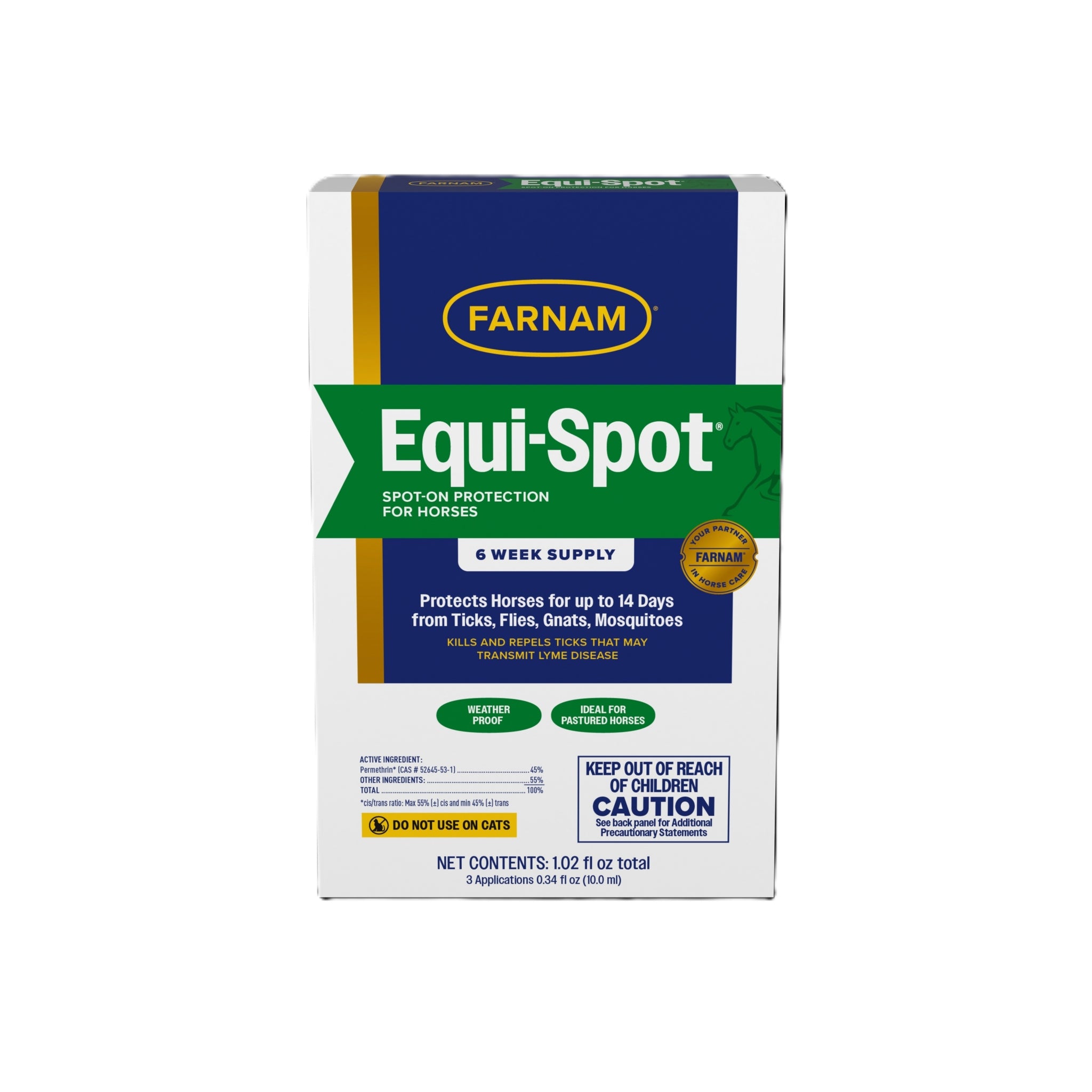 Farnam Equi-Spot - Spot-On Fly Control For Horses