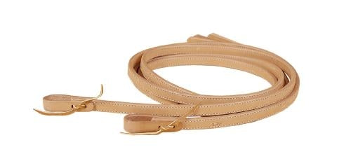 Tory Harness Leather Double Stitch Split Reins