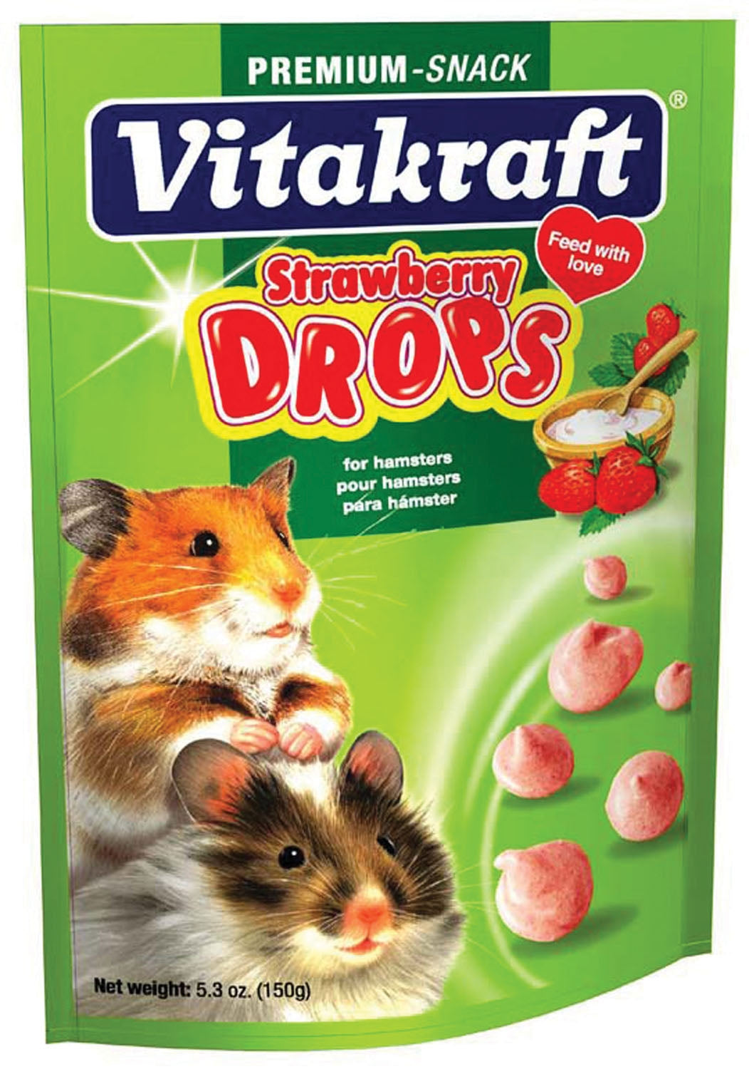 Straw Drop Treats For Hamsters 5 Oz