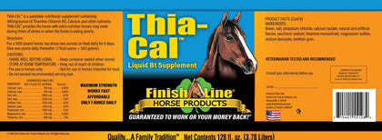 Thia-Cal Liquid B1 Supplement For Horses