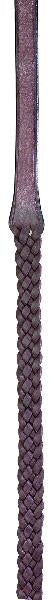 Perris Braided Leather Reins 54 Havana