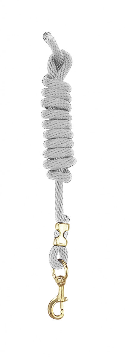 Perris Poly Nylon Lead With Brass Snap 8ft Brn