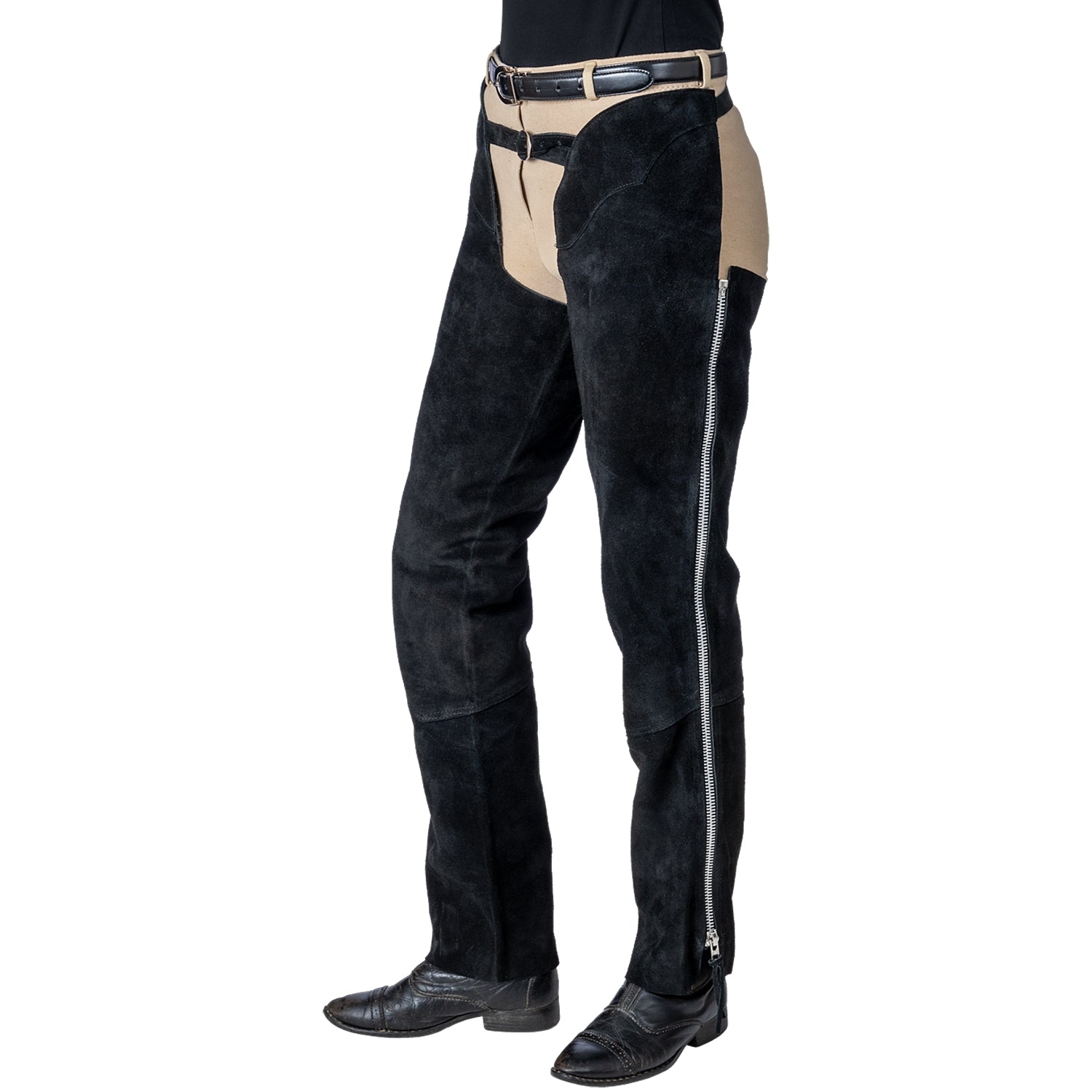 Tough1 Suede Leather Schooling Chaps