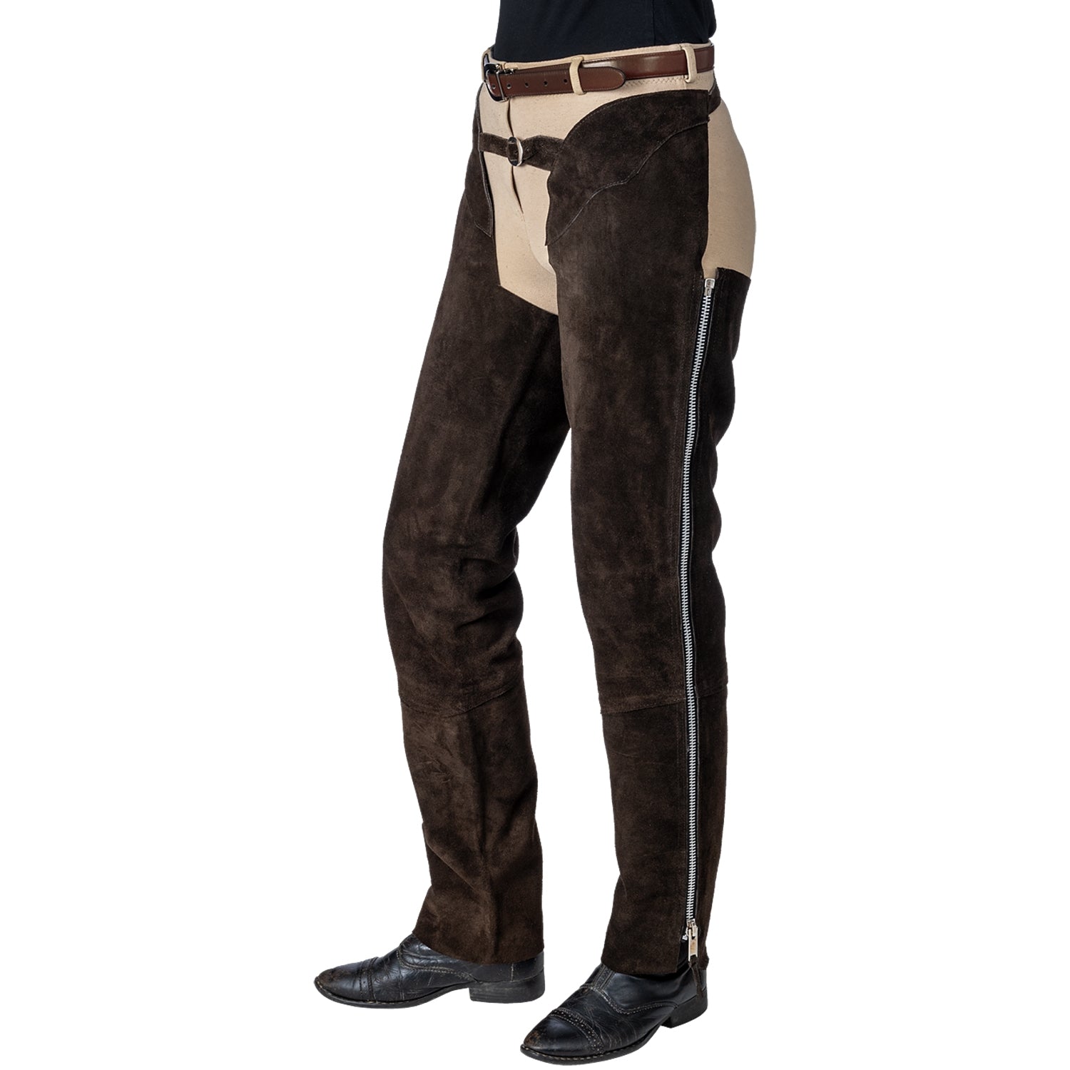 Tough1 Suede Leather Schooling Chaps