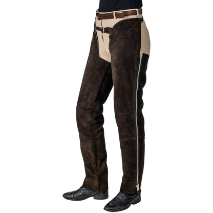 Tough1 Suede Leather Schooling Chaps