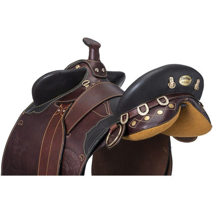 Australian Outrider Stockman Bush Rider Saddle - Wide