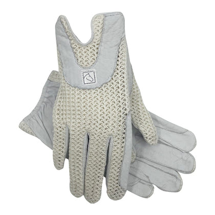 SSG Lycrochet Horseshoe Back Gloves