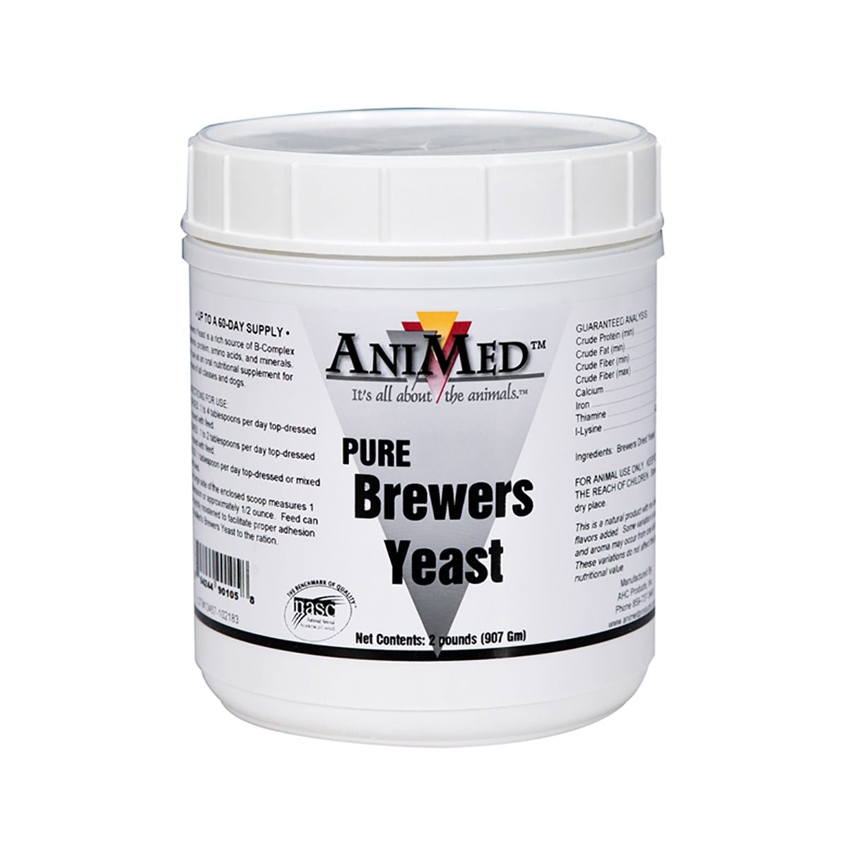 Animed Brewers Yeast Pet Supplement 2lb