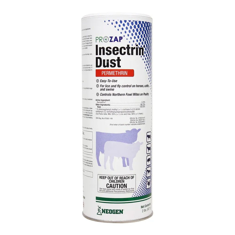 Prozap Insectrin Dust 2 Pound Blue