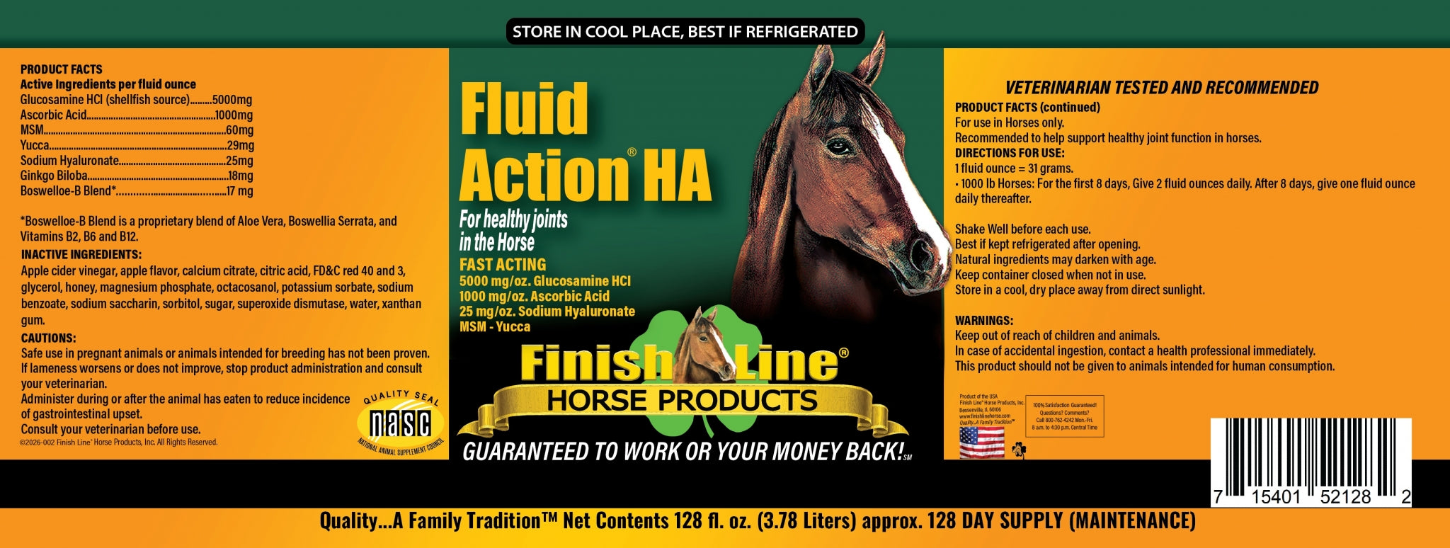 Fluid Action HA Liquid Joint Therapy
