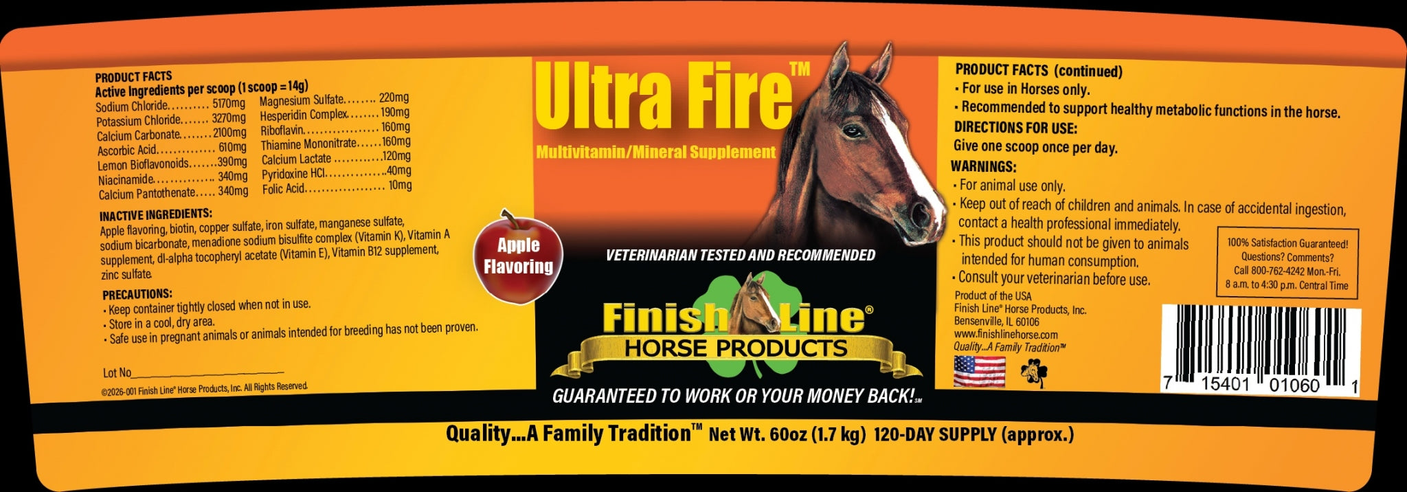 Ultra Fire Vitamin And Mineral
