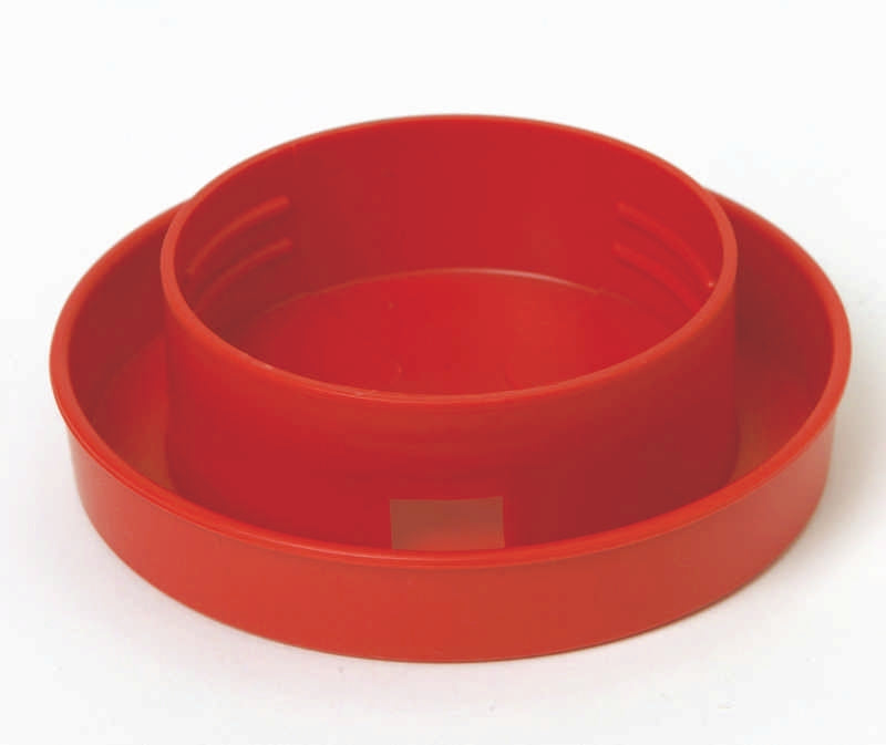 Plastic Quail Base 1 Qt Red
