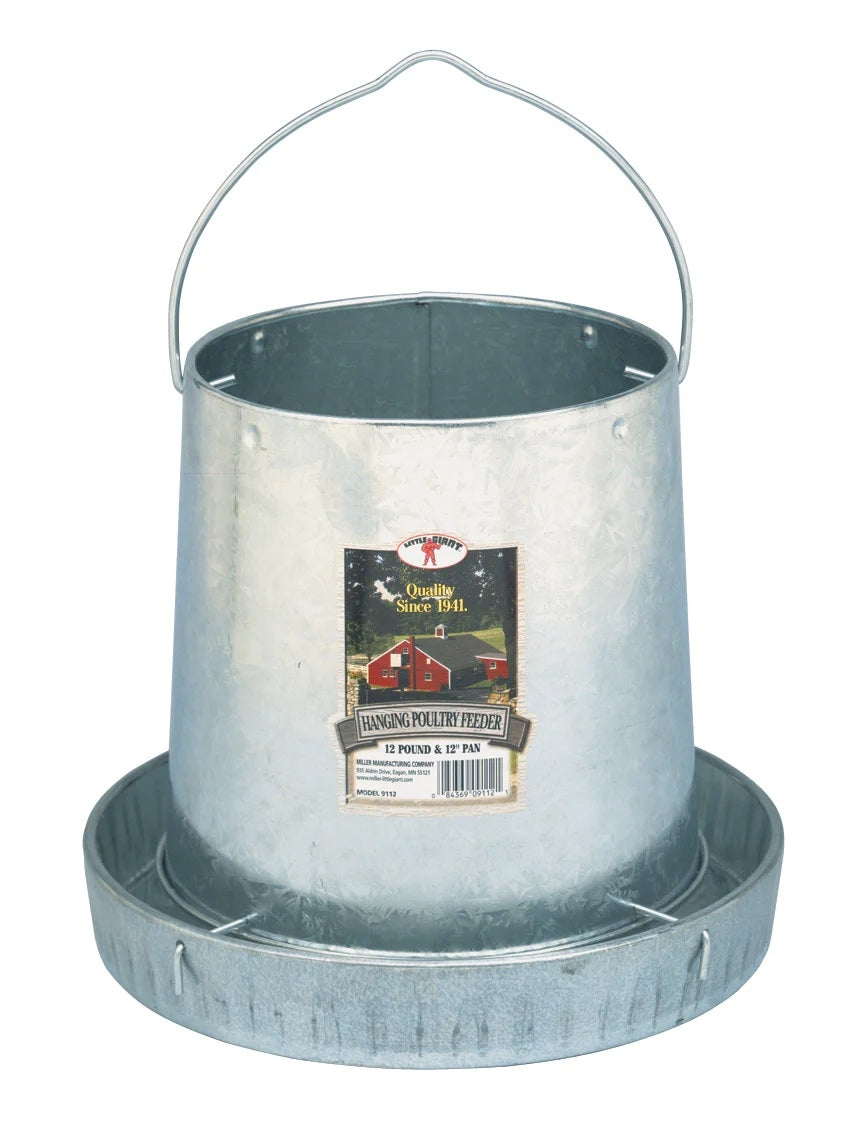 Hanging Bird Feeder With Feed Pan