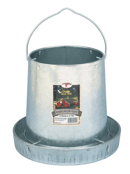 Hanging Bird Feeder With Feed Pan