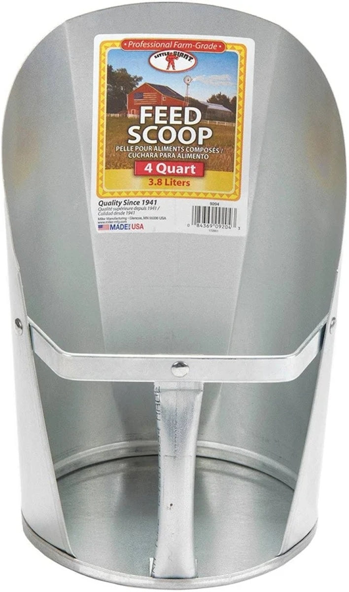 Galvanized Feed Scoop
