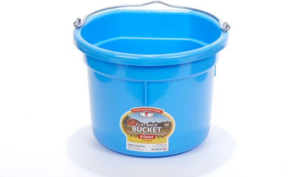 Flatback Bucket For Goats/Sheep/Miniature Horses