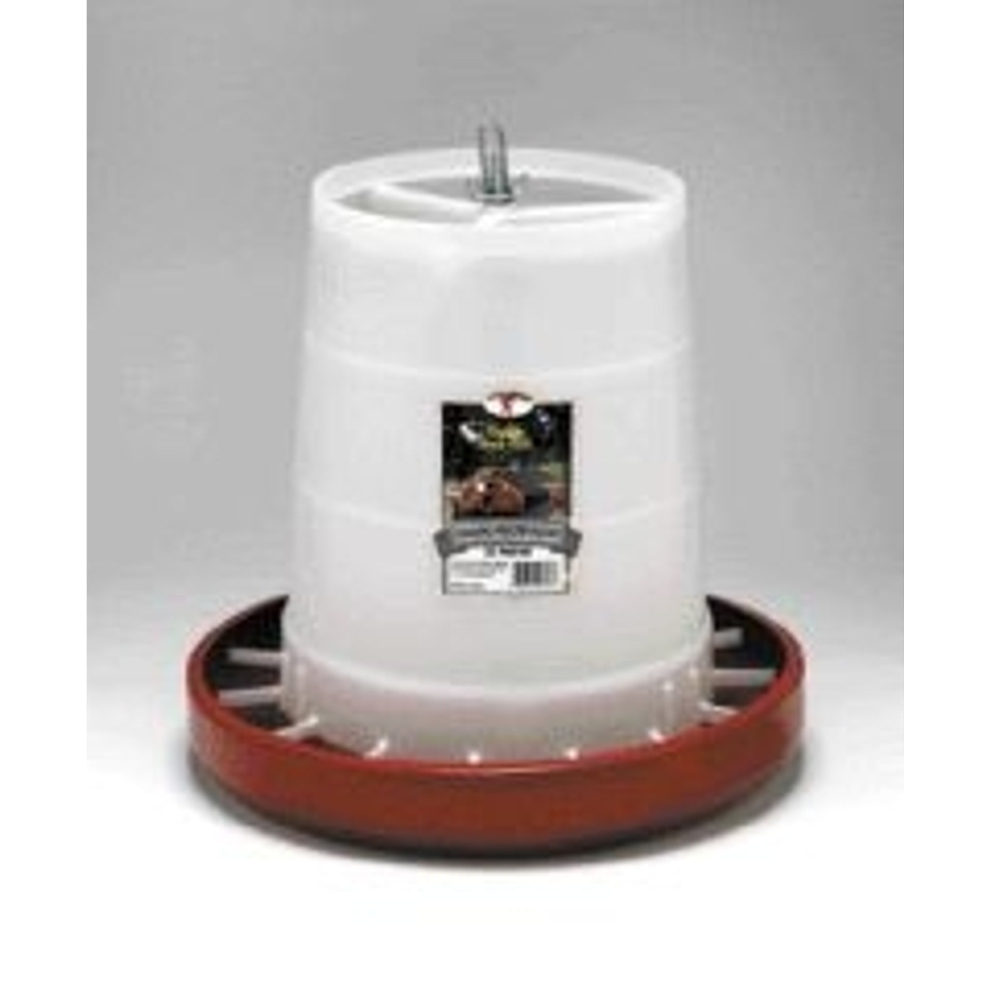 Hanging Poultry Feeder 3lb Red