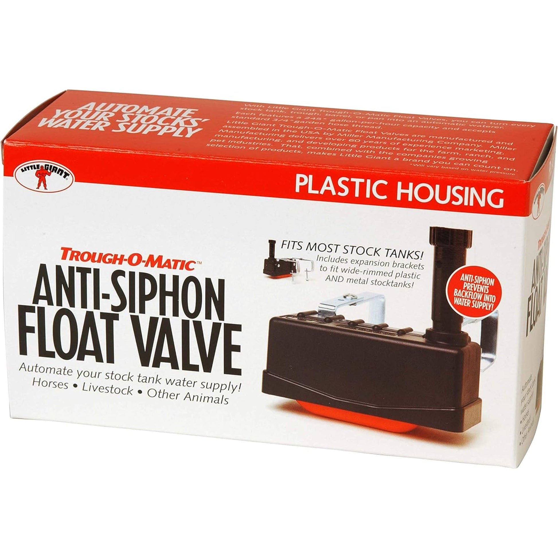 Anti-Siphon Trough O Matic Float Valve