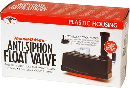 Anti-Siphon Trough O Matic Float Valve