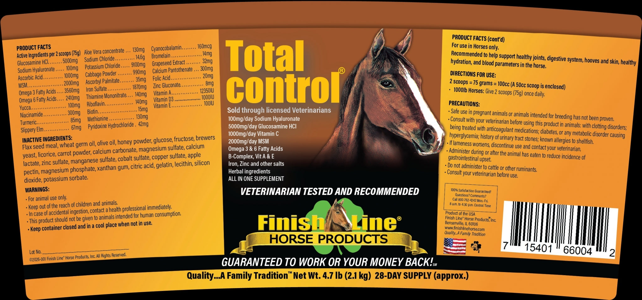 Finish Line Total Control