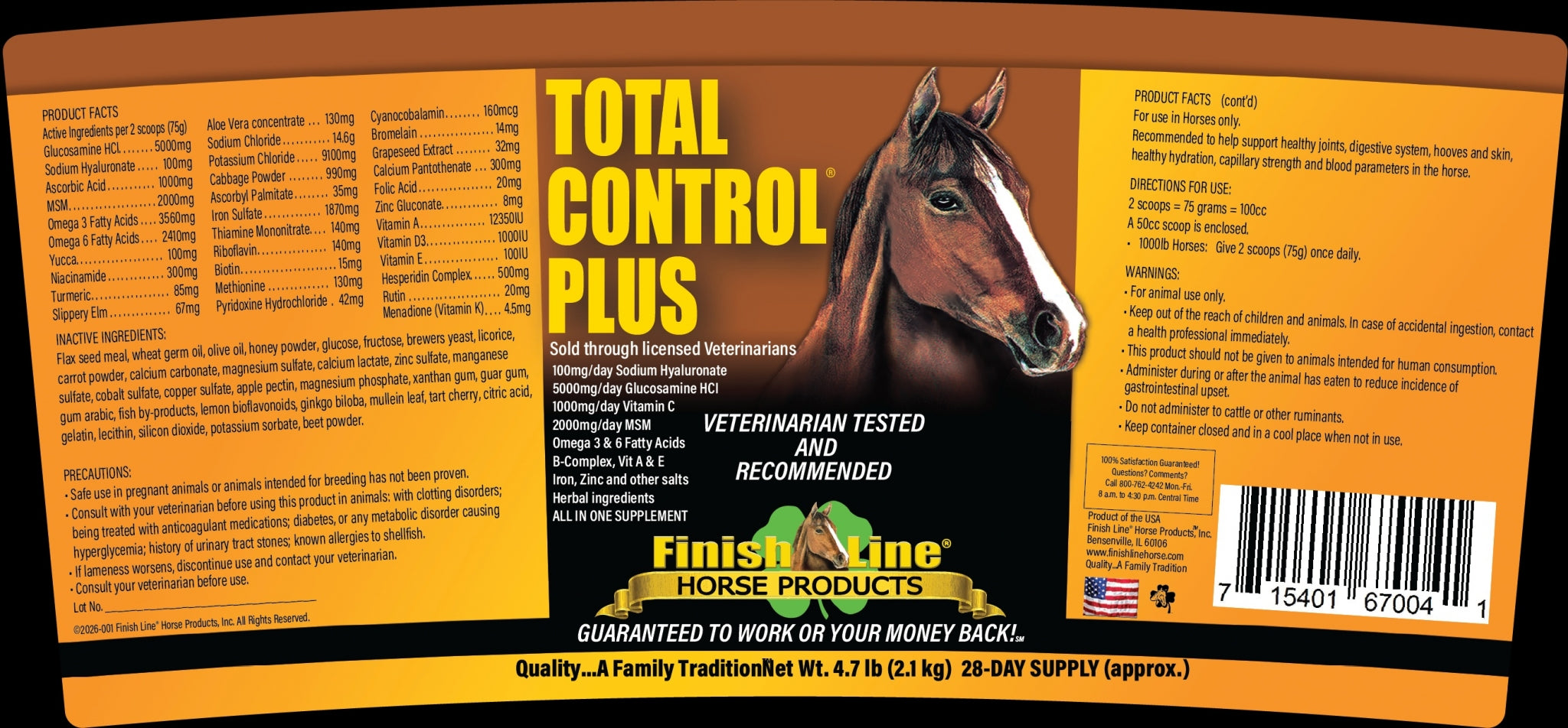 Finish Line Total Control Plus