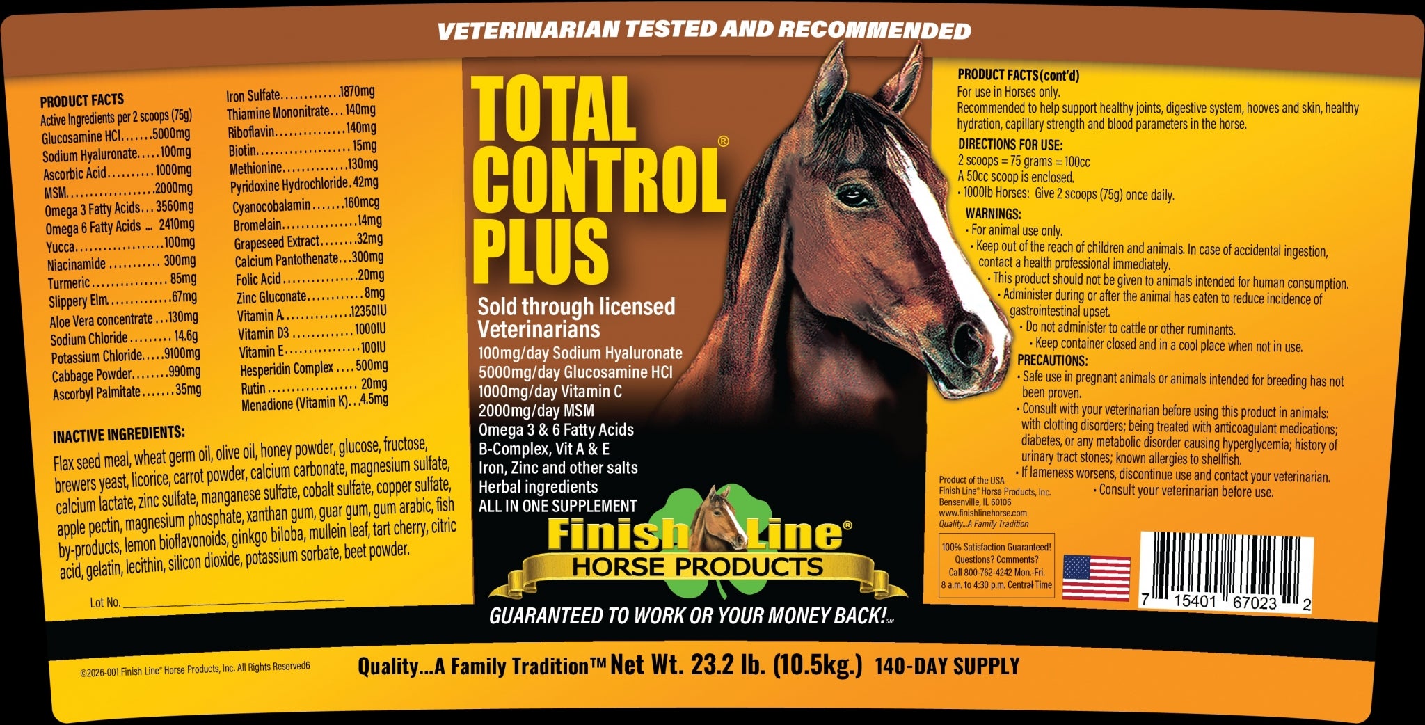 Finish Line Total Control Plus