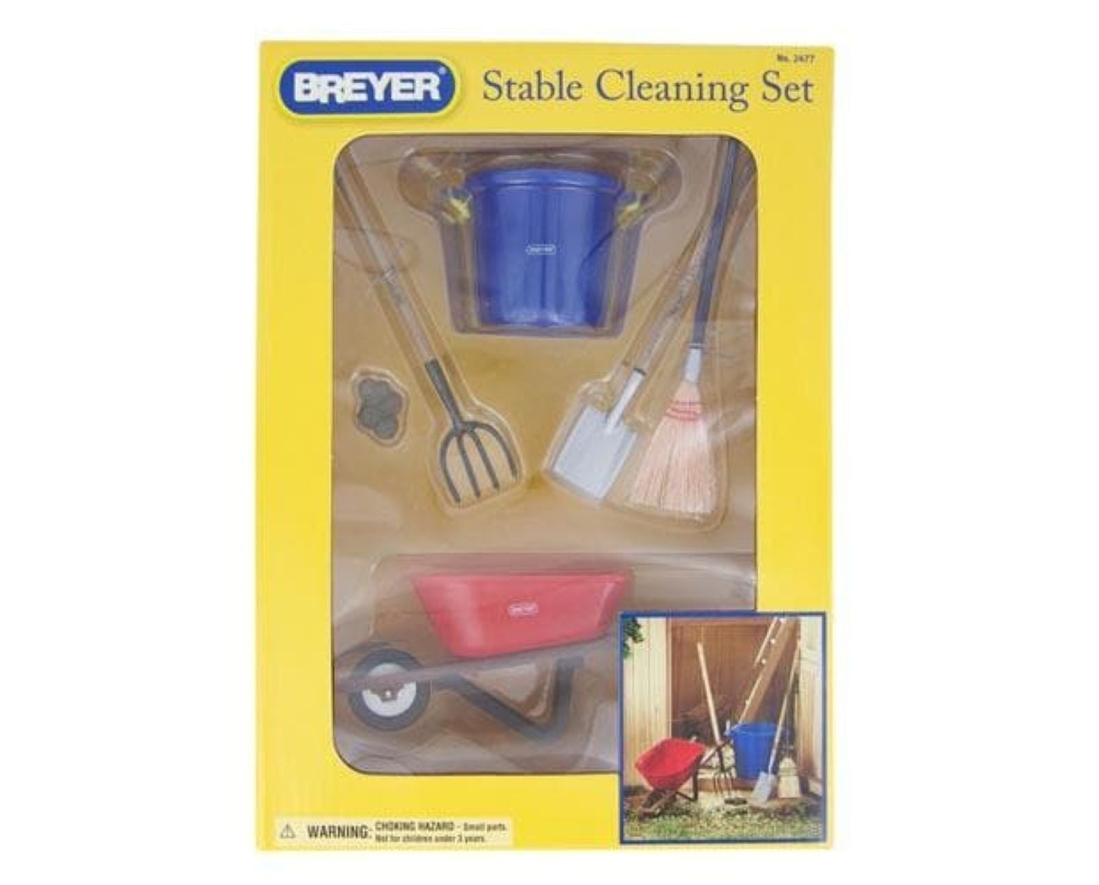 Breyer Stable Cleaning Set Bk/Wh