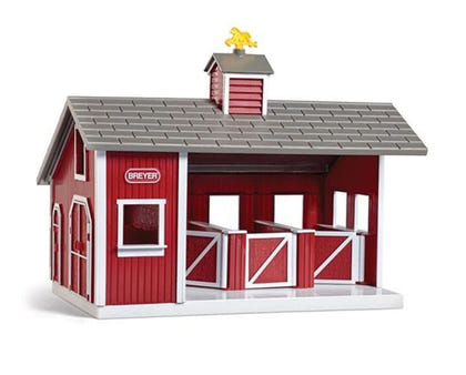 Breyer Stablemates Red Stable Set