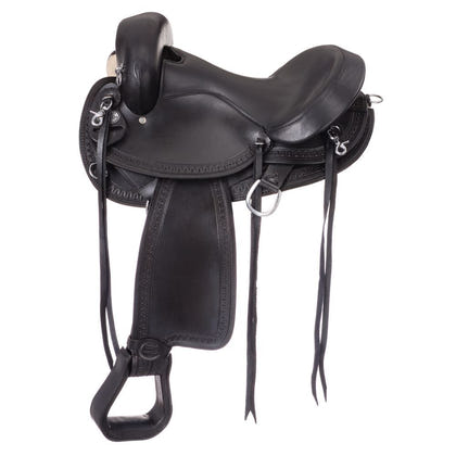 King Series Comfort Gaited Hornless Trail Saddle