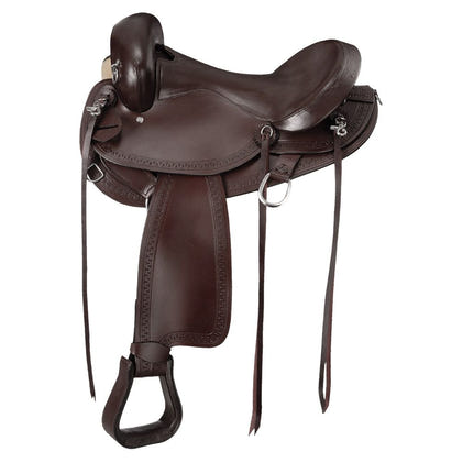 King Series Comfort Gaited Hornless Trail Saddle