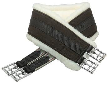 Intec All Purpose Cotton Girth with attached fleece cover